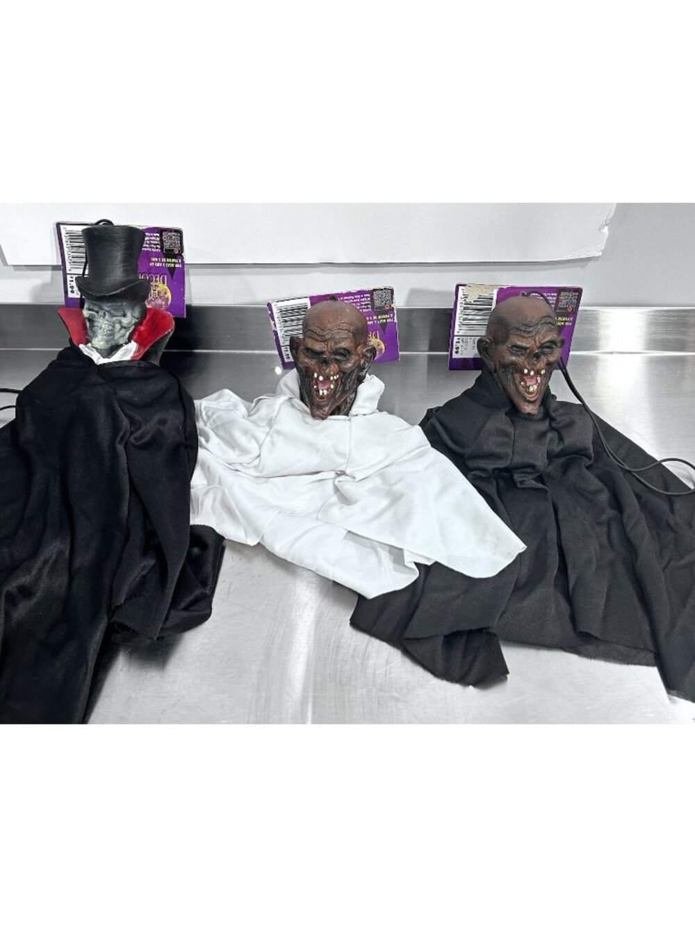 Lot Of 3The Paper Magic Group Halloween Hanging 1998 VTG Rare NWT Ghouls Zombie